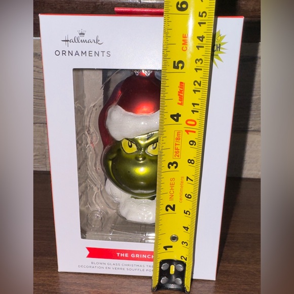 How the Grinch Stole Christmas! Blown Glass Ornament, Dr. Seuss Tree Decoration - Picture 11 of 12